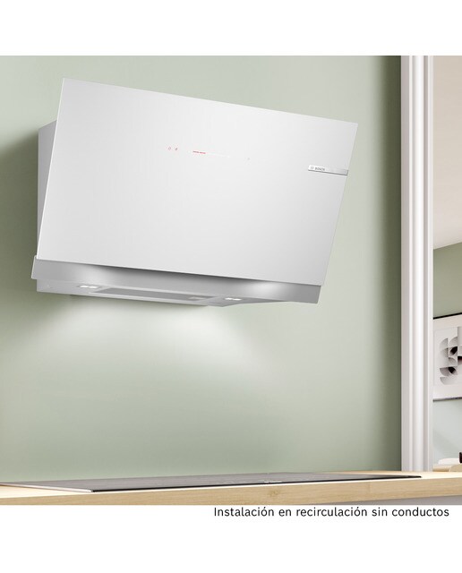 Exaustor de Parede Bosch Serie 8 DWK91LT20 de 3 Velocidades + 2 Intensivas e de 90 cm - Branco Cristal branco-4