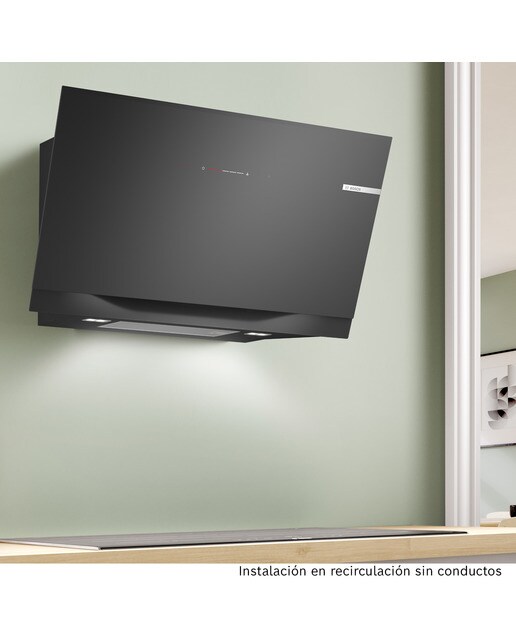 Exaustor de Parede Bosch Serie 8 DWK91LT60 de 3 Velocidades + 2 Intensivo e de 90 cm - Preto Vidro preto-4