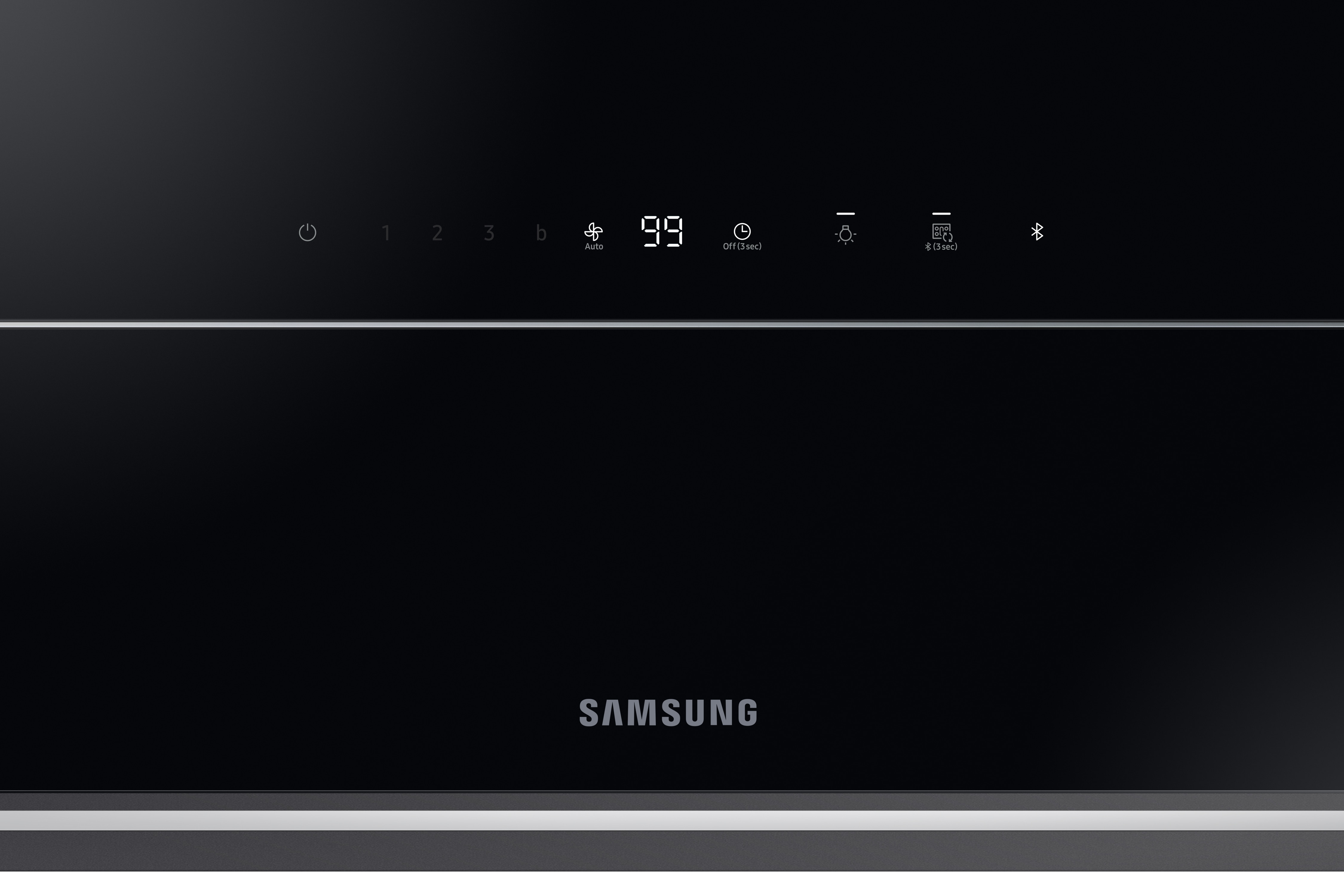 Campana decorativa Samsung 5 velocidades - NK36C9804WB/UR - Cristal negro Cristal negro-6