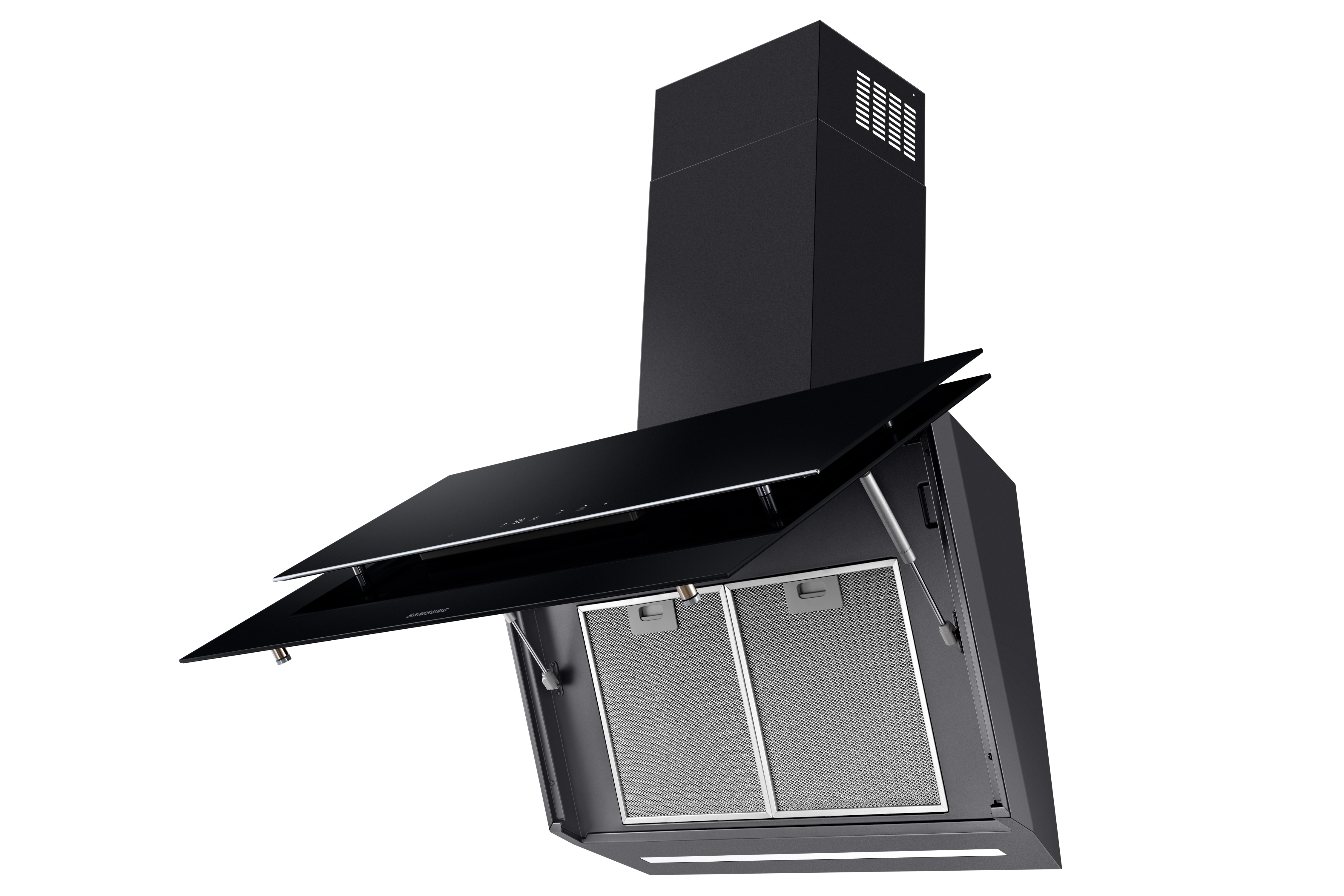 Campana decorativa Samsung 5 velocidades - NK36C9804WB/UR - Cristal negro Cristal negro-7