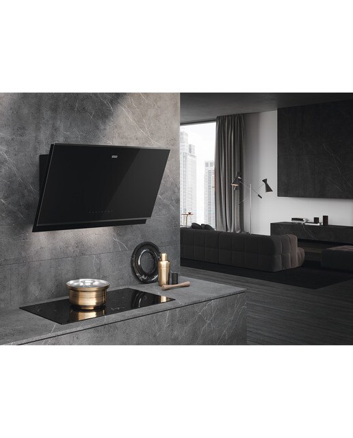 Campana decorativa Franke 3 velocidades + 2 intensivas - 3300705065 - Negro Negro-2