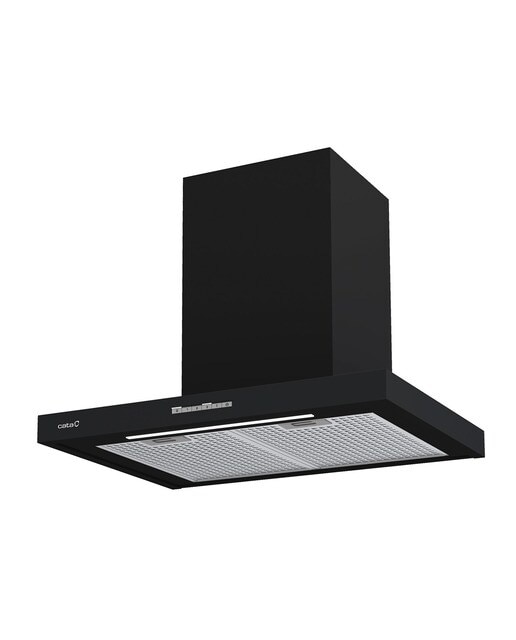 Exaustor de Parede Cata SYGMA 7010 BK de 3 Velocidades + 1 Turbo e de 70 cm - Preto Preto-1