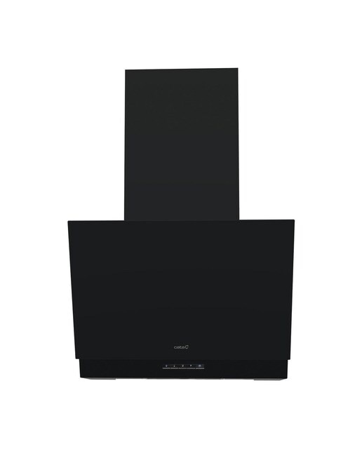 Campana decorativa Cata 3 velocidades + 1 turbo - THALASSA 600GBK /G Cristal negro-1