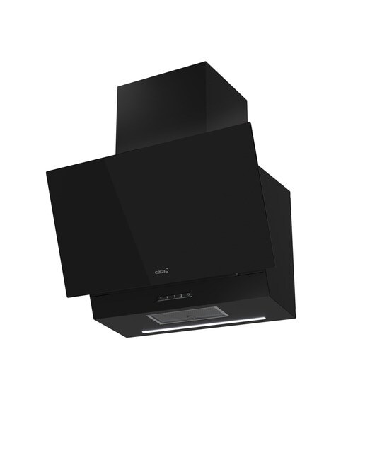 Exaustor de Parede Cata THALASSA 700GBK /G de 3 Velocidades + 1 Turbo e de 70 cm - Vidro Preto Vidro preto-7