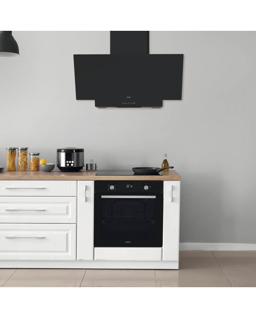 Exaustor de Parede Cata THALASSA 900GBK /G de 3 Velocidades + 1 Turbo e de 90 cm - Vidro Preto Vidro preto-7