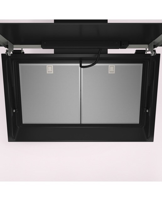 Campana decorativa Balay, inclinada, aspiración perimetral, 5 velocidades - 3BC599AN Cristal negro-7