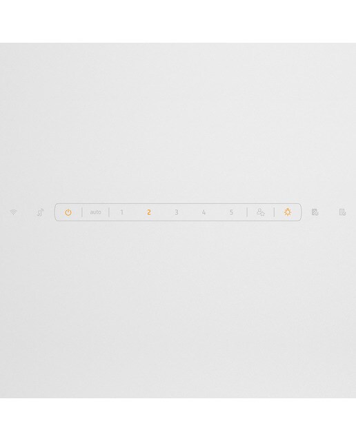 Exaustor de Parede Balay 3BC599AB Aspriração Perimetral, Inclinado, de 5 Velocidades e de 89 cm - Branco Cristal branco-5