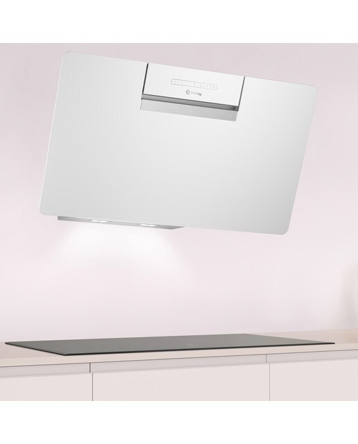 Exaustor de Parede Balay 3BC587GBH Aspiração Perimetral, Inclinado, de 4 Velocidades e de 79 cm - Branco Cristal branco-4