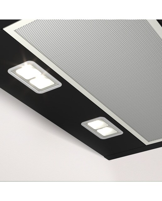 Campana decorativa Balay, inclinada, aspiración perimetral, 4 velocidades - 3BC567GNH Cristal negro-6
