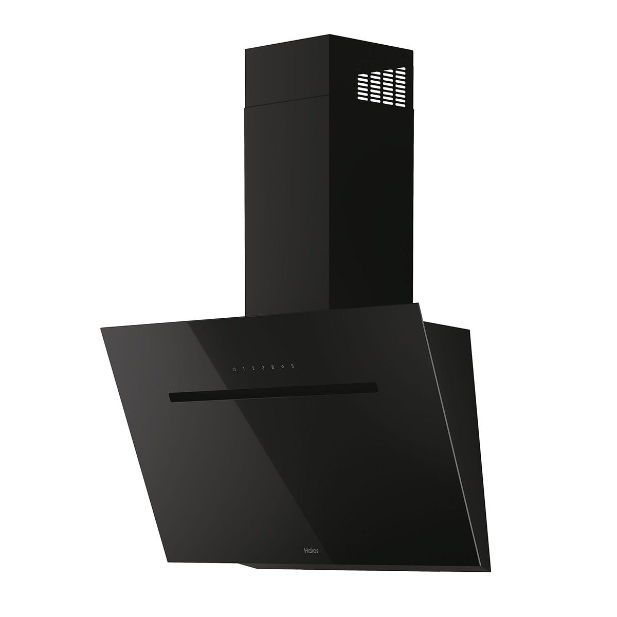 Campana decorativa Haier con 4 velocidades control táctil - HADG9BCS6BVOC Negro-2