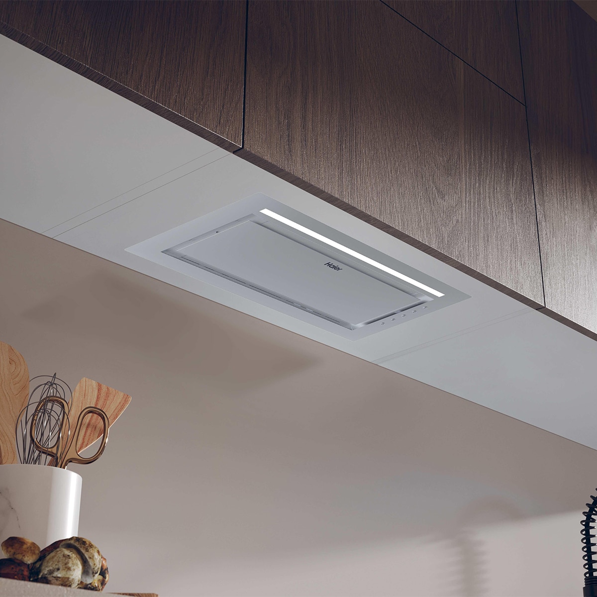 Grupo Filtrante Haier con 3 velocidades y botonera con control electrónico - HAPY72ES6XGG Inox-4