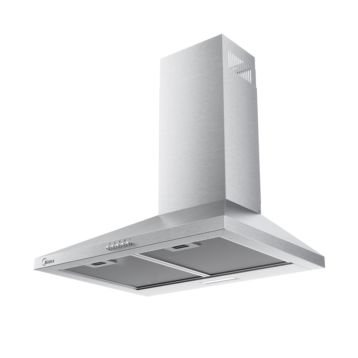 Campana decorativa Midea mural piramidal con 4 niveles de extracción - MH60A17EM21SB-EU - Inox Inox-8