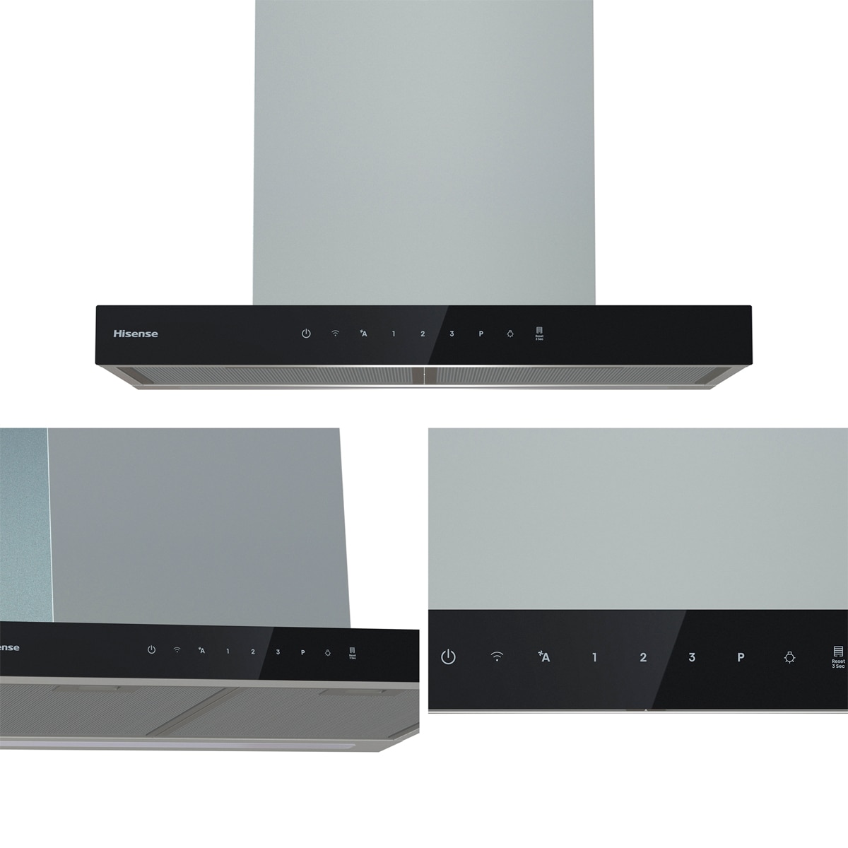 Campana decorativa Hisense 4 niveles 60 cm Inox - CH6T6226XGB Inox-13