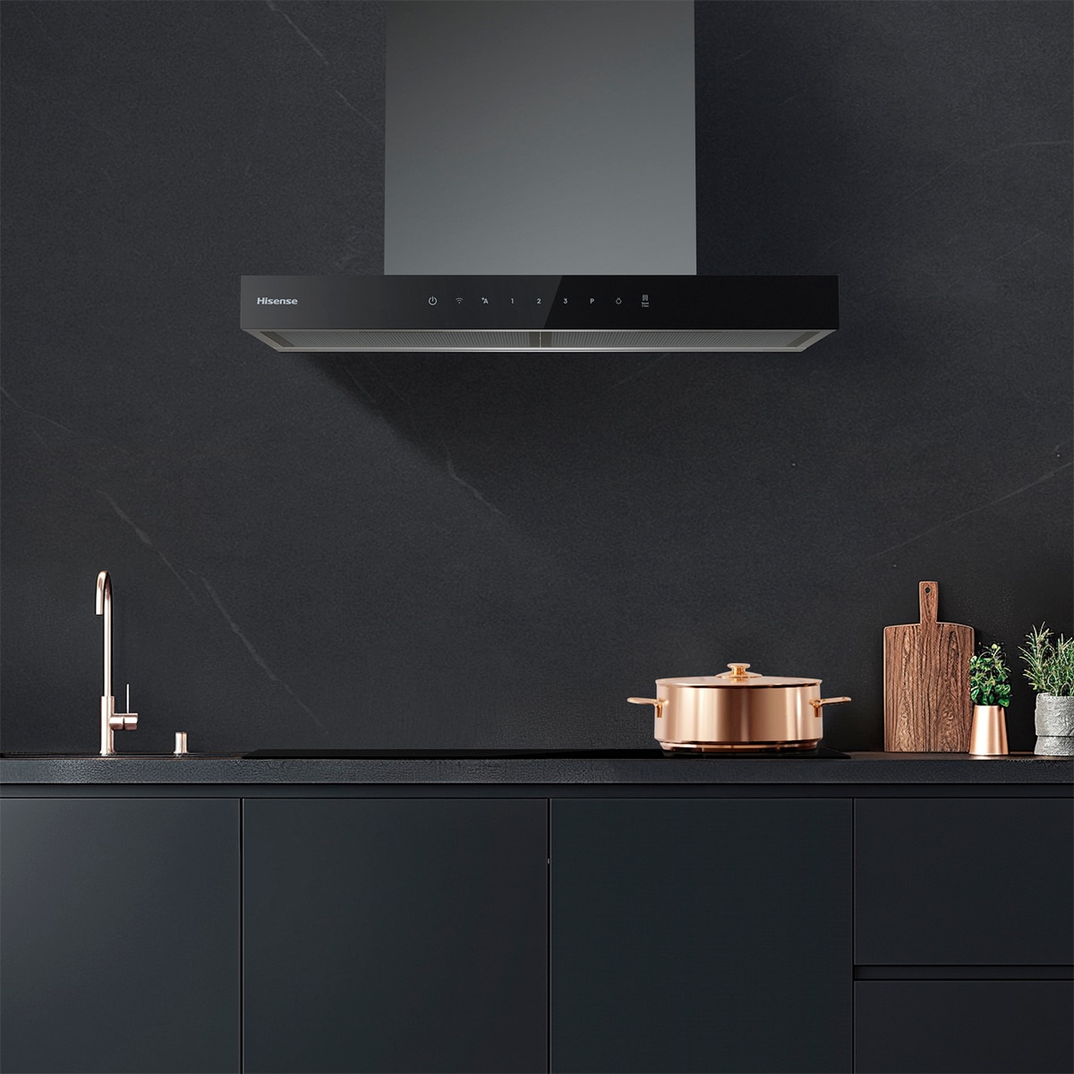 Campana decorativa Hisense 4 niveles 60 cm Inox - CH6T6226XGB Inox-14