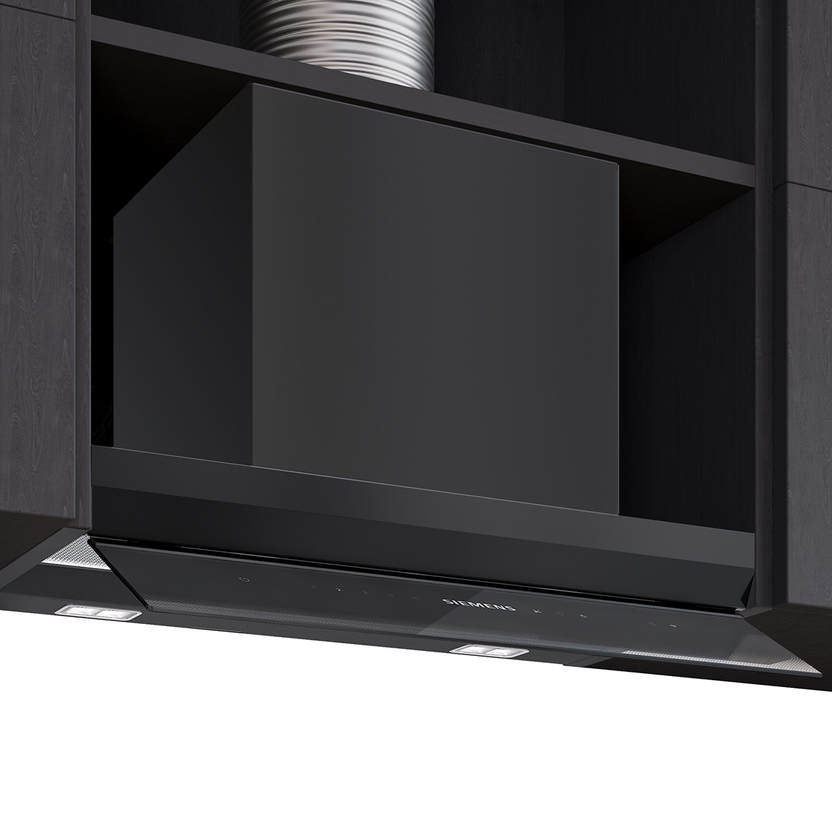 Siemens - Campana decorativa integrada Siemens, iQ700, 60 cm de ancho - LJ68BET60.