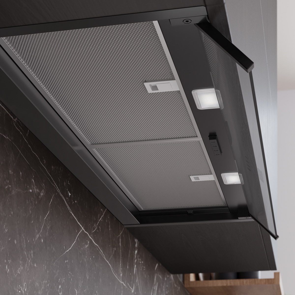 Exaustor Encastrável Siemens iQ300 LJ95BCC60 com 90 cm de Largura Preto mate-5