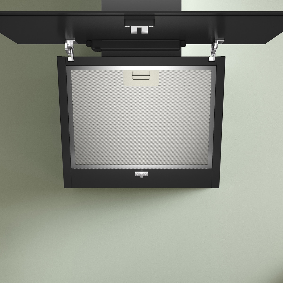 Campana decorativa de pared Bosch, Serie 2, Silenciosa - DWK65DK60 Negro-5