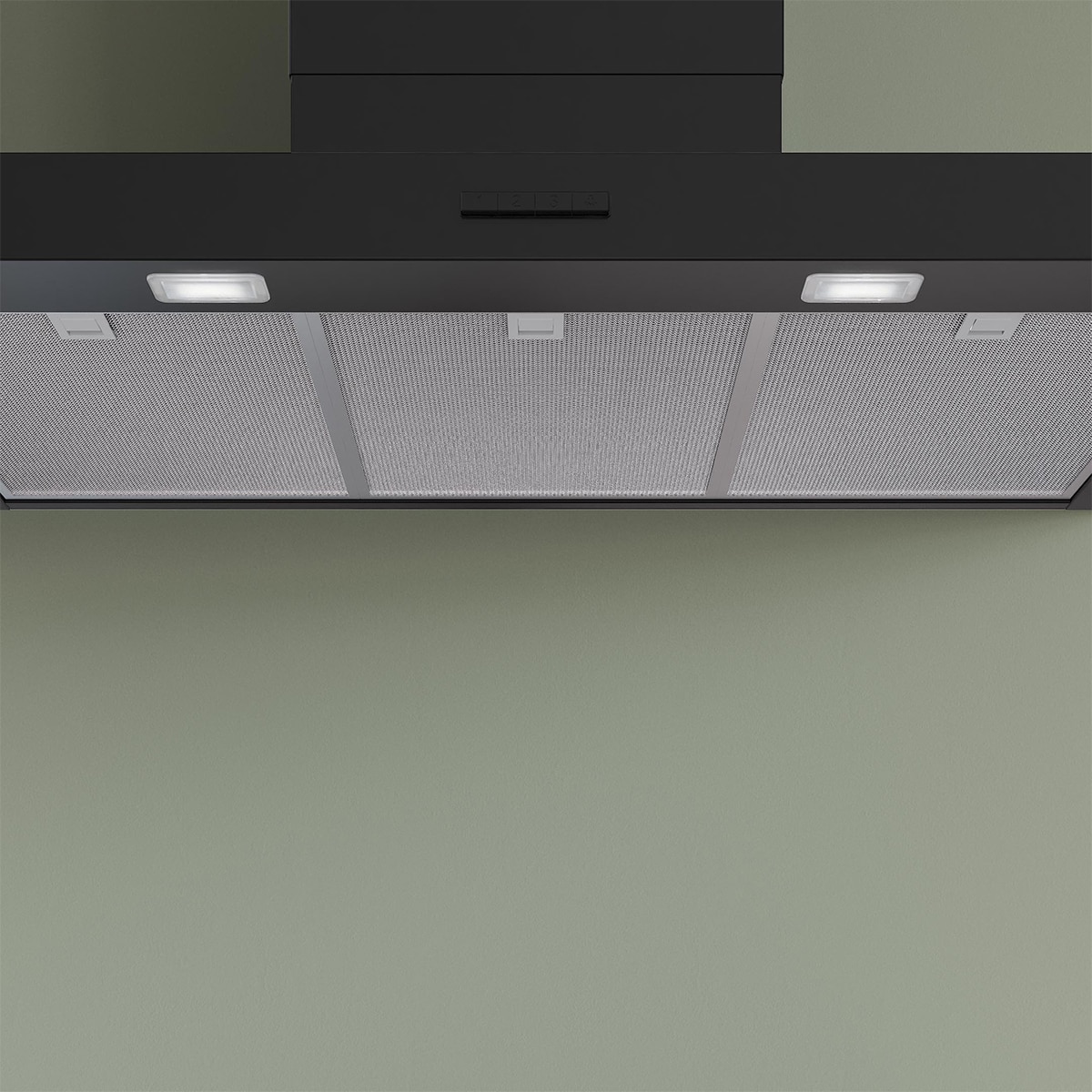 Campana decorativa de pared Bosch, Serie 4 - DWB95CC60 Negro mate-5
