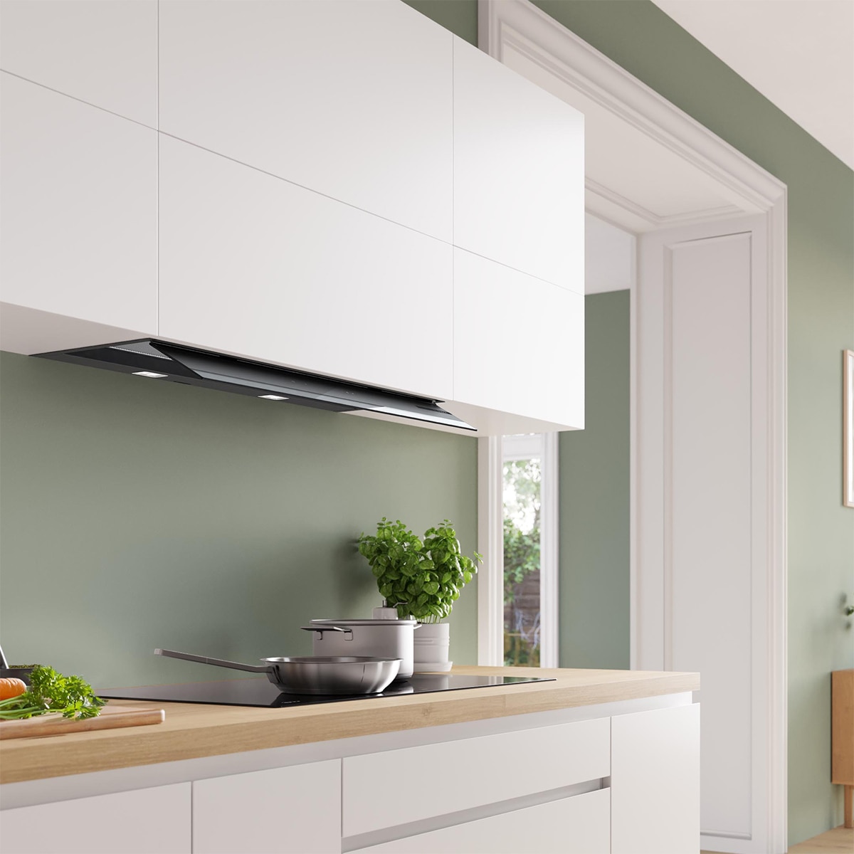 Exaustor Encastrável Bosch Série 6 DBB97DP60 Preto mate-2