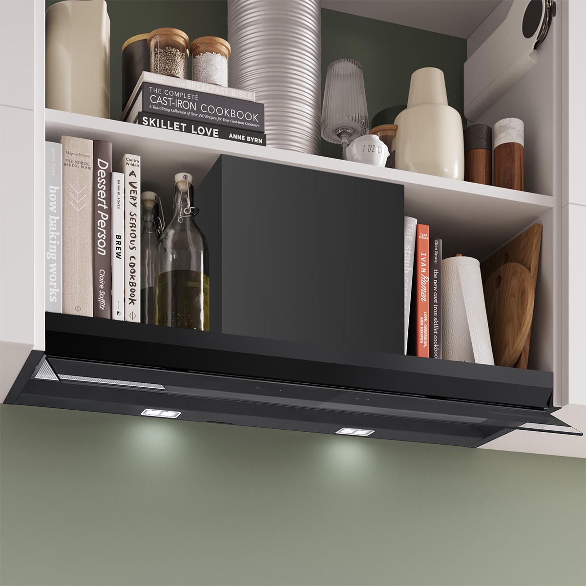 Exaustor Encastrável Bosch Série 6 DBB97DP60 Preto mate-6