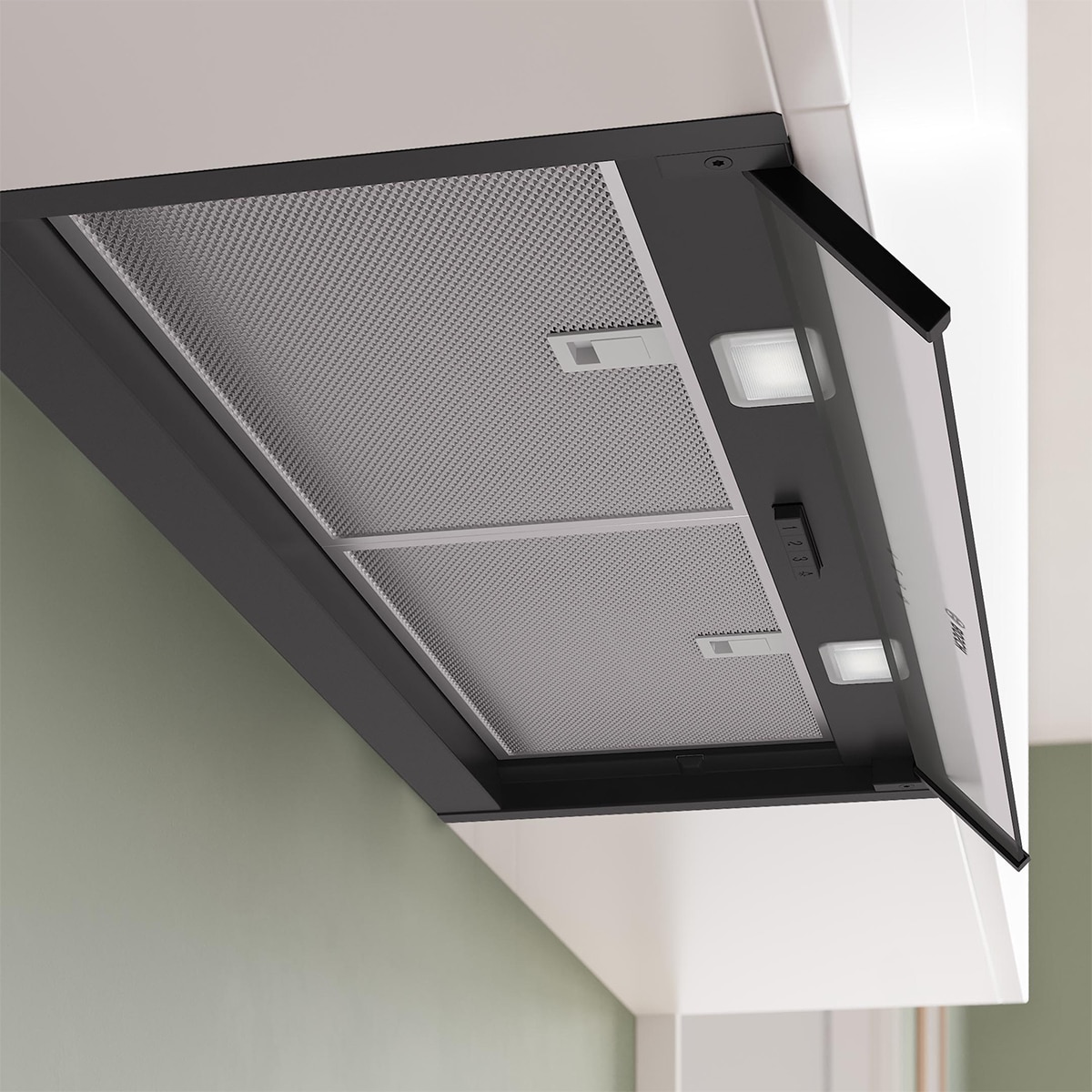 Campana decorativa integrable Bosch, Serie 6 - DBB85CC60 Negro mate-5