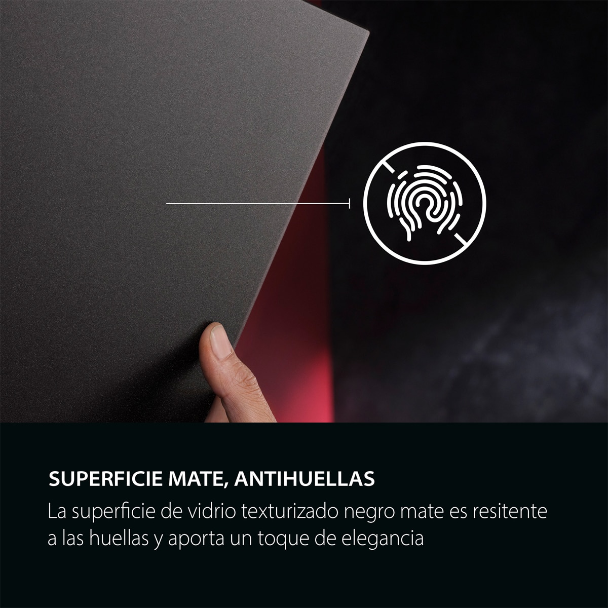 Camapan decorativa AEG, 90cm, SilenceTech, Función Brisa - GV77D91SZ Negro mate-11
