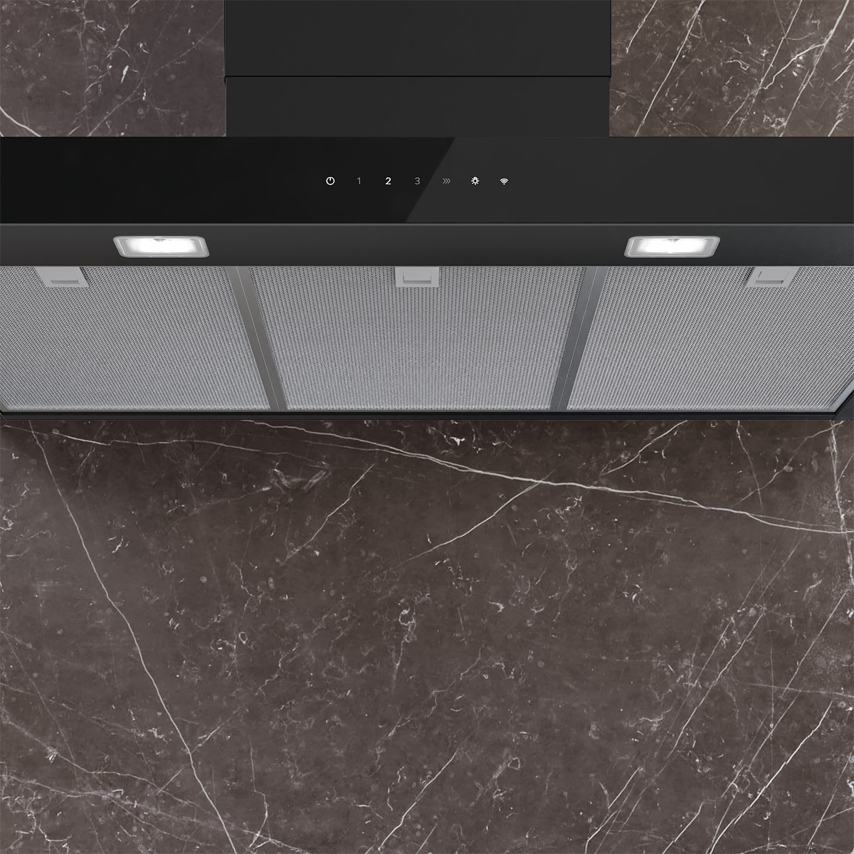 Exaustor de Parede Siemens iQ500 LC97BDN60 com 90 cm e 4 Velocidades Preto mate-5