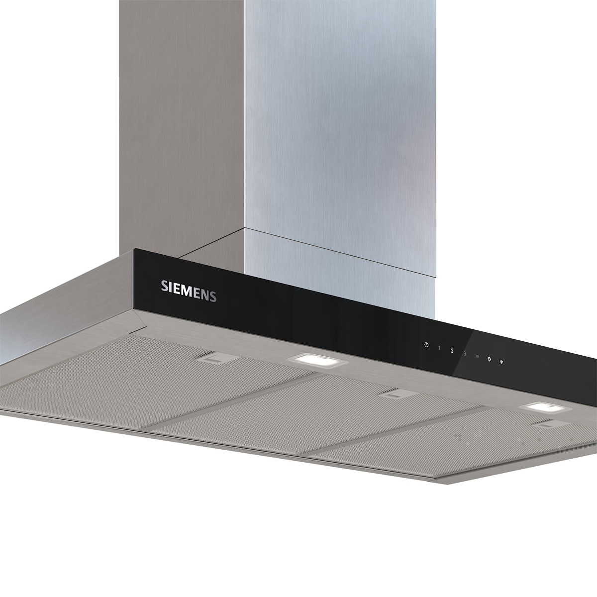 Siemens - Campana decorativa Siemens, iQ500, 90 cm, 4 velocidades - LC97BDN30.