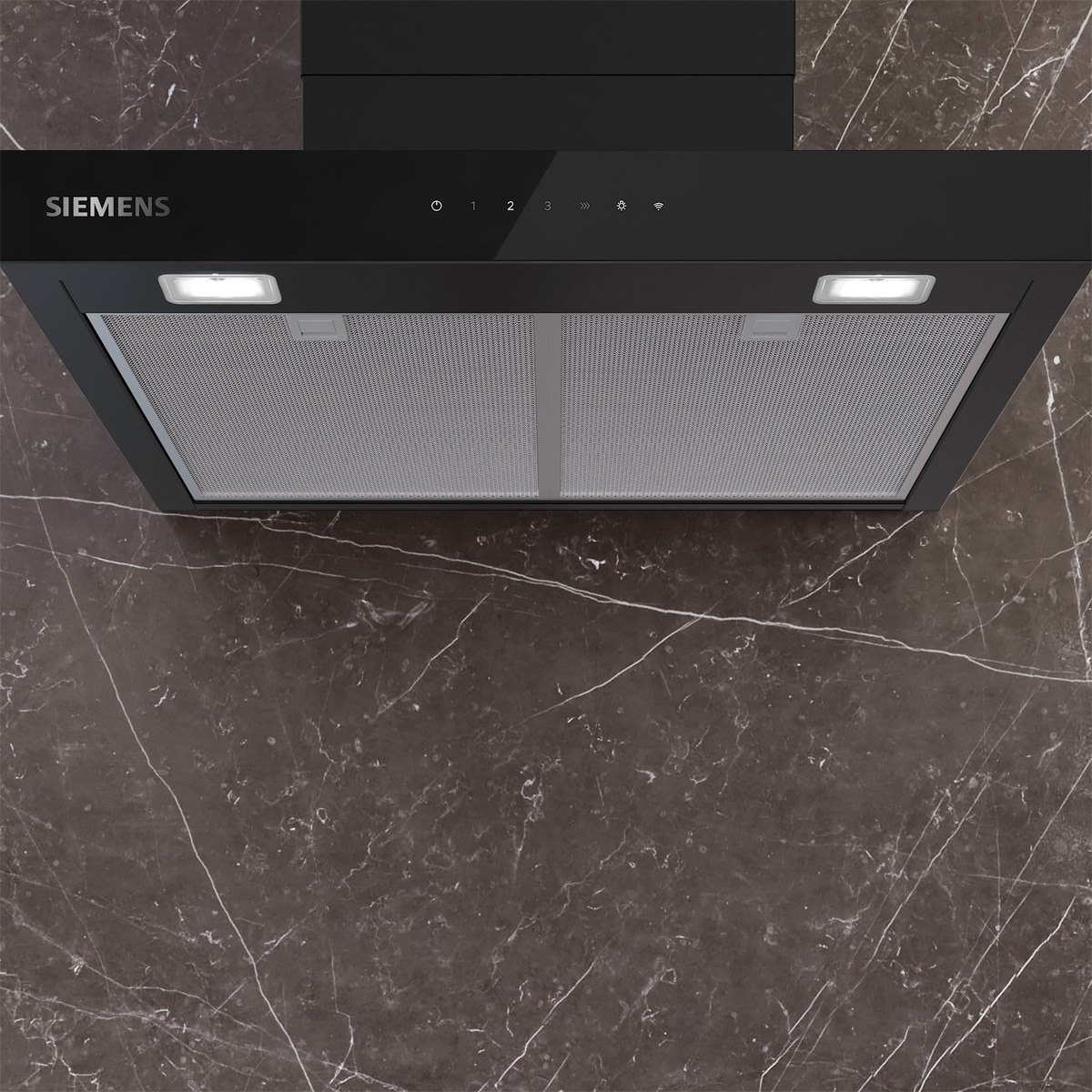Exaustor de Parede Siemens iQ500 LC67BDN60 com 60 cm e 4 Velocidades Preto mate-5