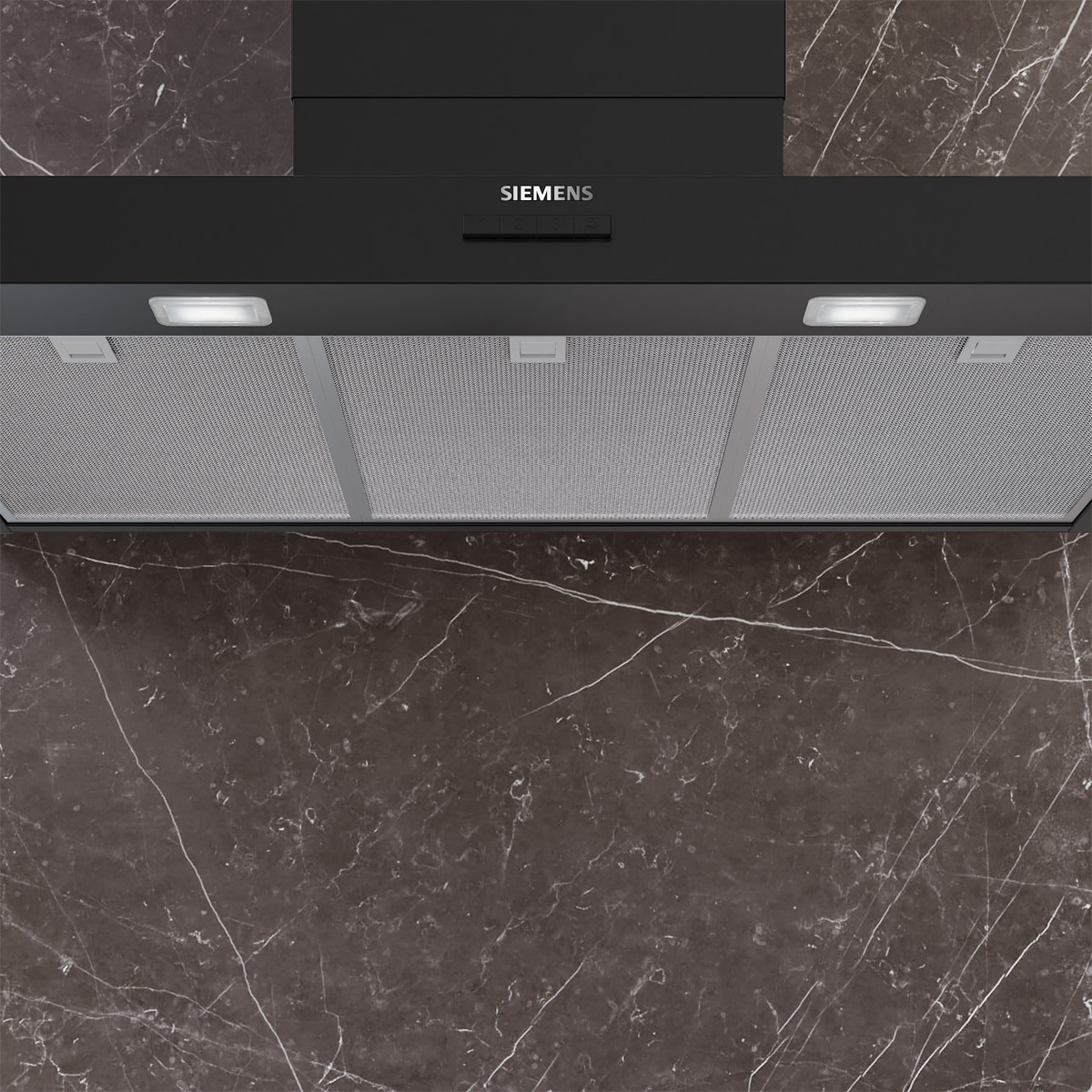 Exaustor de Parede Siemens iQ300 LC95BCC60 com 90 cm e 3 Velocidades Preto mate-5