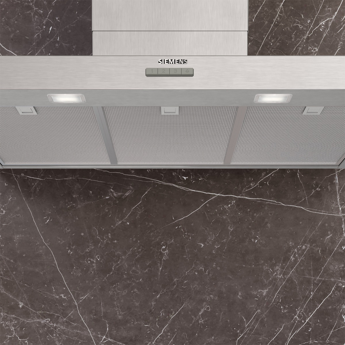 Exaustor de Parede Siemens iQ300 LC95BCC30 com 90 cm e 3 Velocidades Aço mate anti marcas-5