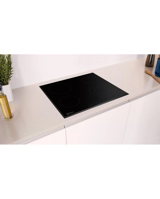 Placa vitrocerámica Balay 4 zonas de cocción - 3EB721LR Negro-6