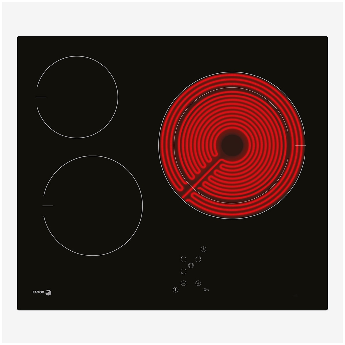 Imagen 0 de Placa vitrocerámica Fagor zona doble - 3VFT-33AC