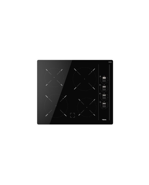 Imagen 2 de Placa vitrocerámica Teka 4 zonas High Light - TBC 64000 XFL - Negro Negro
