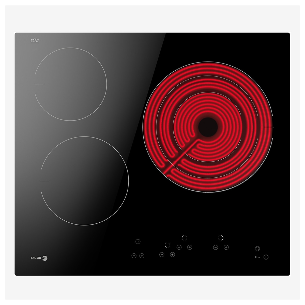Fagor – Placa vitrocerámica Fagor zona triple – 3VFT330AC.