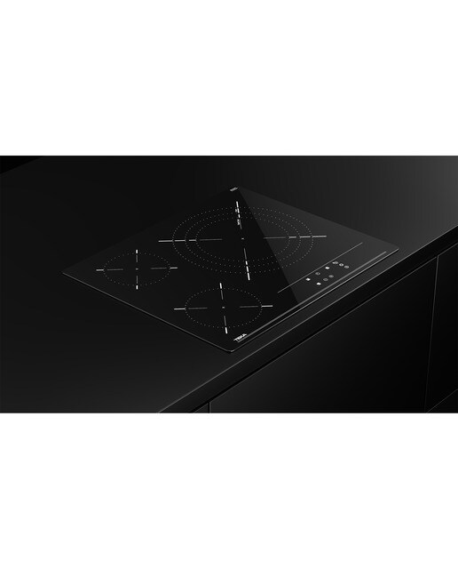 Placa vitrocerámica Teka 60 cm con 3 zonas de cocción - TBC 63632TTC BK Negro-10