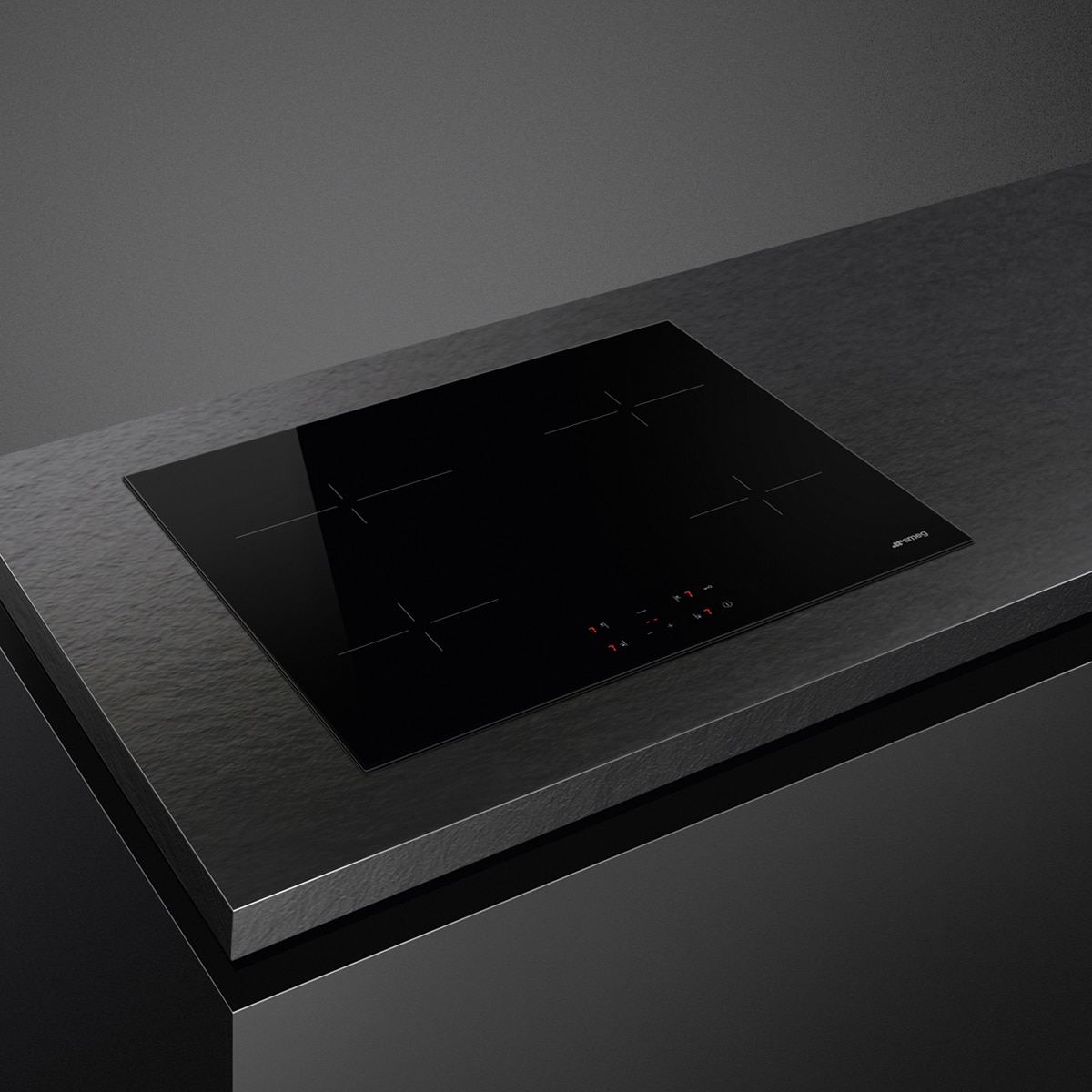 Placa Vitroceramica Smeg 4 zonas - SE264TD1 Negro-2