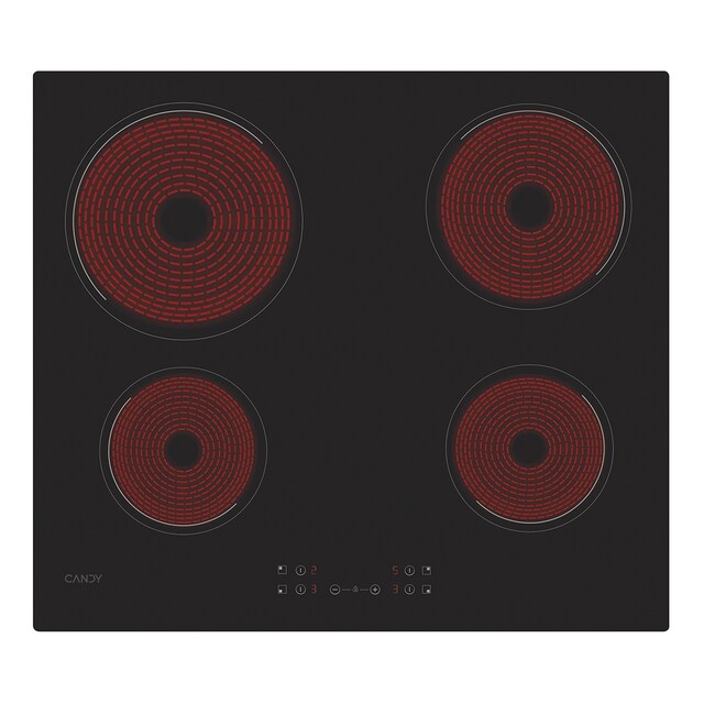 Imagen 0 de Placa vitrocerámica Candy 60 cm, 4 zonas de cocción - CH64CCB/4U2