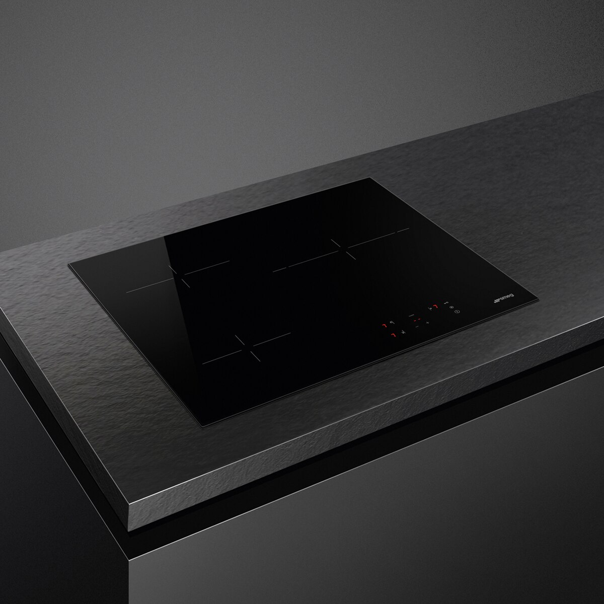 Placa Vitroceramica Smeg 3 zonas - SE263TD1 Negro-4
