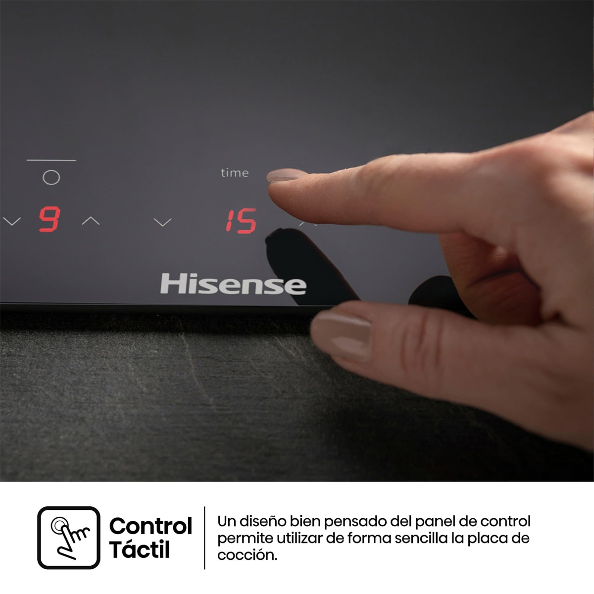 Placa vitrocerámica Hisense 3 Zonas - E6332BSCE 9