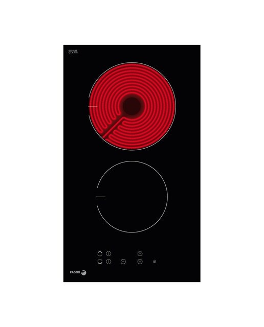 Imagen 0 de Placa modular vitrocerámica Fagor 2 zonas de cocción - 3MFT-2AC