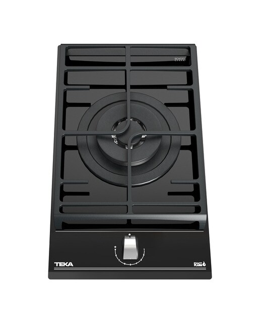 Placa gas Teka 1 quemador - GZC31330 XBA BK Cristal negro-4