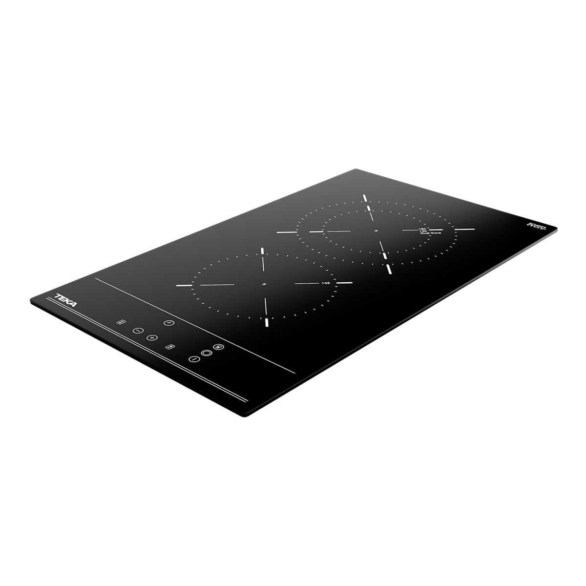 Placa modular vitrocerámica Teka 2 zonas de cocción - TZC 32320 TTC Negro-3