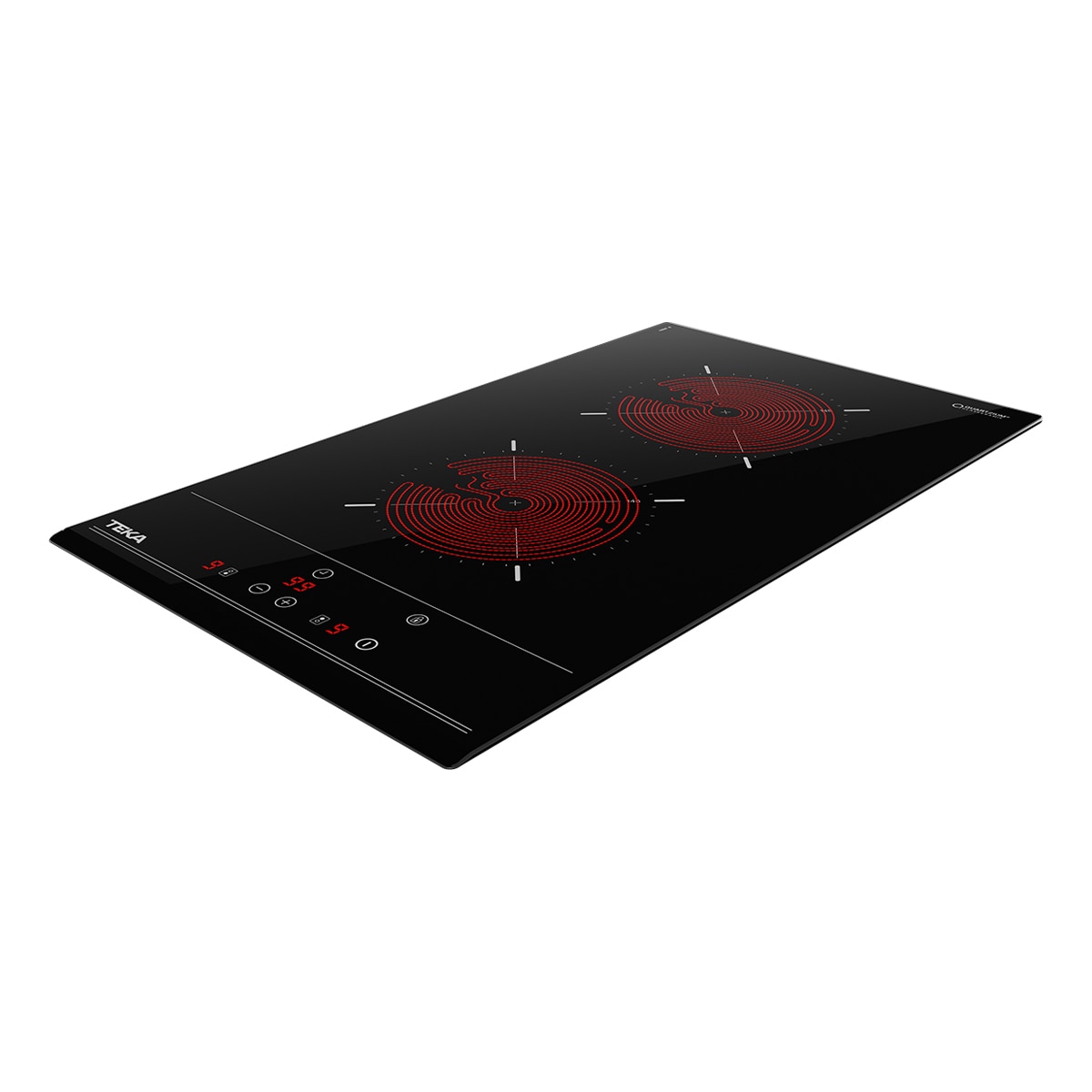 Placa modular vitrocerámica Teka con 2 zonas de cocción - TZC 32000 TTCBK Negro-5