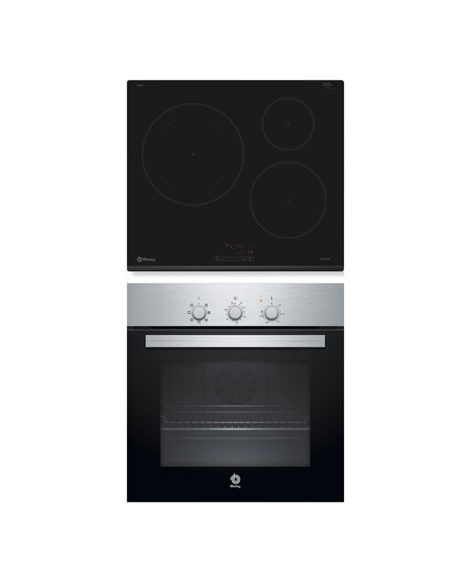 Imagen 0 de Conjunto de horno multifunción + Placa de inducción Balay - 3HI833XP