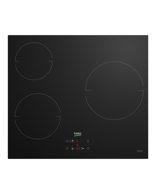 Conjunto de horno + placa de inducción Beko  - BBSE12340XD. . Inox-2