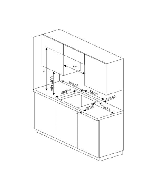 Conjunto de horno y placa vitrocerámica Beko BBSE12122XD con AeroPerfect Inox-4