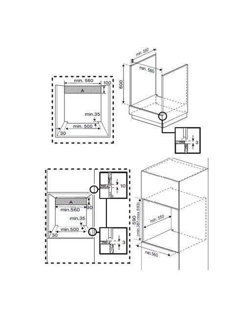 Conjunto de horno y placa vitrocerámica Beko BBSE12122XD con AeroPerfect Inox-5