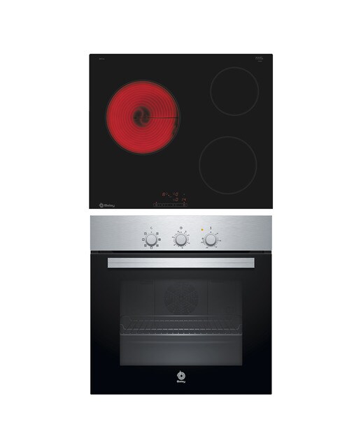 Imagen 0 de Conjunto de horno multifunción + Placa vitrocerámica  Balay  - 3HV833XP