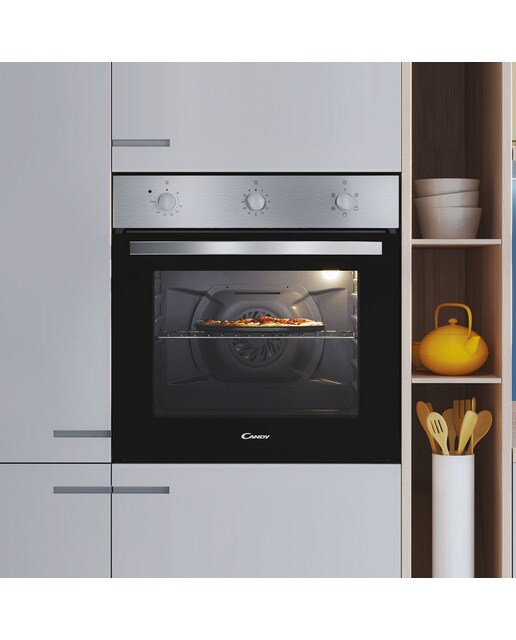 Conjunto de horno multifunción y placa vitrocerámica Candy - PCI27XCH63CC4U2 Inox / Negro-7